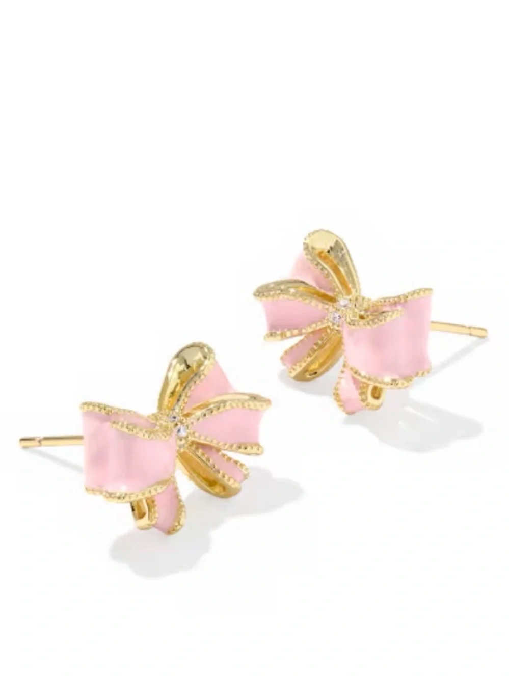Kendra Scott x LoveShackFancy Bow Stud Earrings - Picture 1 of 2
